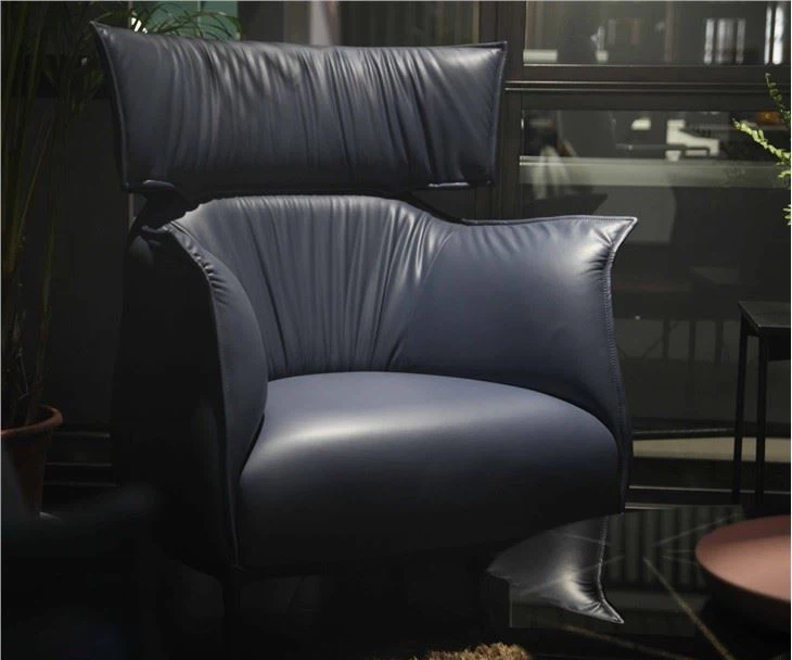 Single Seat Leather Sofa