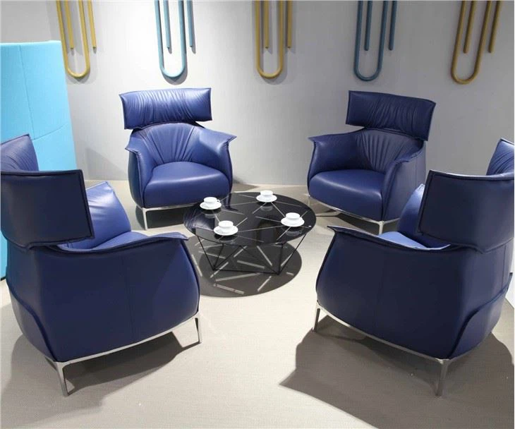 Single Seat Leather Sofa